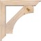Ekena Millwork Westlake Traditional Smooth Bracket w/ Offset Brace, Douglas Fir, 5 1/2"W x 26"D x 26"H BKT0604X26X26WTL01SDF - alternate 4